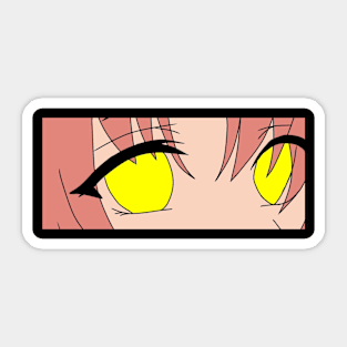 cartoon eyes Sticker